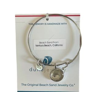 Dune Jewelery Wave Beach Bangle With Sand NWT